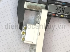 Bộ ổ cắm đôi 3 chấu 16A vuông trắng Schneider AvatarOn E83426UES2_WE_G19