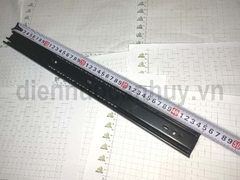 Bộ ray trượt bi NewEra 450mm (Giảm chấn) - Thép dày chịu tải lớn (Tiêu chuẩn Đức)