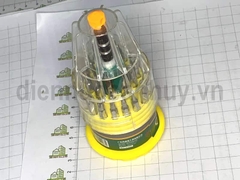 Bộ tua vít đa năng Berrylion 31 chi tiết (Dạng cốc) - Chuyên sửa điện thoại, laptop, kính mắt