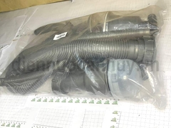 Bộ Xả Chậu Rửa Bát Đôi (2 Hố, 2 chống tràn tùy chỉnh) Nhựa Xám Cao Cấp. Hệ thống xi phông ống mềm linh hoạt, bầu lọc rác to và ngăn mùi hôi hiệu quả