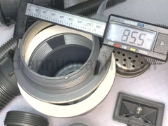 Bộ Xả Chậu Rửa Bát Đôi (2 Hố, 2 chống tràn tùy chỉnh) Nhựa Xám Cao Cấp. Hệ thống xi phông ống mềm linh hoạt, bầu lọc rác to và ngăn mùi hôi hiệu quả