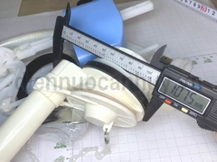 Bộ xả két nước bồn cầu tay gạt Phú Hải xanh