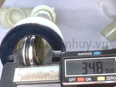 Bộ xi phông chậu rửa mặt August lật nhựa