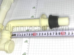 Bộ xi phông chậu rửa mặt August lật nhựa