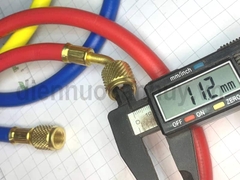 Đồng hồ nạp gas đôi có dây Value VMG-2-R410A-B