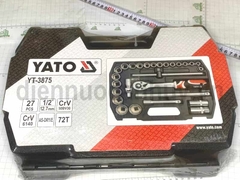 Bộ khẩu lục giác 1/2 Yato 27 chi tiết YT - 3875
