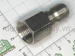 Bộ khớp đực cái nối nhanh 2 đầu máy rửa xe (ren 17)