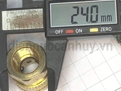 Bộ khớp đực cái nối nhanh 2 đầu máy rửa xe (ren 17)