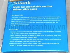 Bơm nước chìm dành cho bể cá, tiêu cảnh 25W xanh Nilank