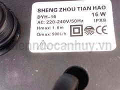 Bơm nước quạt điều hòa 16W