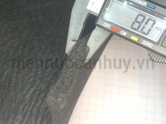 Bông Carbon cách nhiệt  32x25cm (Dày 8mm) - Tấm lót bảo vệ chống cháy lan khi hàn hơi và hàn khò gas