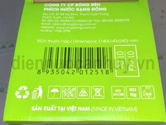 Bóng đèn led bulb Rạng Đông trụ TR1401/50W.H trắng