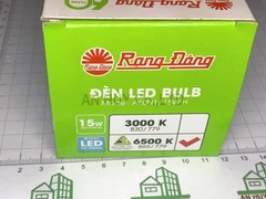 Bóng đèn led bulb tròn Rạng Đông 15W trắng