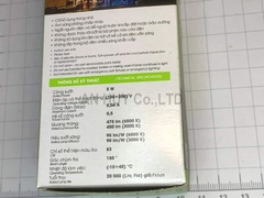 Bóng đèn led bulb tròn Rạng Đông 5W vàng