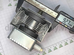 Bóng đèn cao tần súng lò vi sóng Sharp Magnetron Viba 319J 6 lá chân liền lệch hướng (lvs)