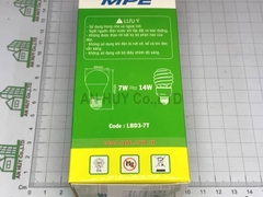 Bóng đèn led bulb tròn MPE 7W trắng