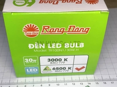 Bóng đèn led bulb trụ Rạng Đông 30W trắng