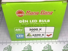 Bóng đèn led bulb trụ Rạng Đông 40W trắng