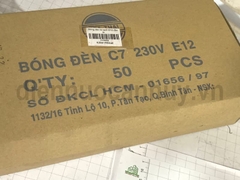 Bóng đèn tủ lạnh lò vi sóng E12 nhỏ đầu tù