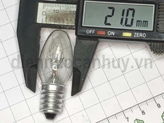 Bóng đèn tủ lạnh lò vi sóng E14 15W to đầu nhọn