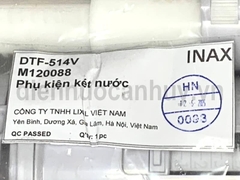 Bộ xả nước bồn cầu 2 khối tay nhấn inax DTF-514V M120088