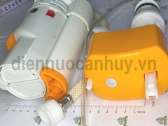 Bộ xả nước bồn cầu liền khối thấp tay nhấn