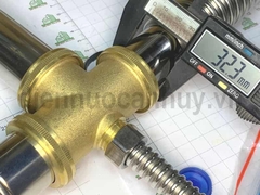 Bộ xi phông đôi chậu rửa bát inox 201