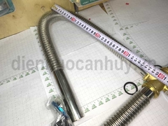 Bộ xi phông đôi chậu rửa bát inox 201
