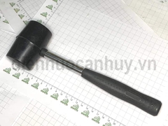 Búa đầu nhựa cao su Berrylion cán sắt dài 26cm. Dụng cụ gõ gạch ốp lát và lắp ráp nội thất chống trầy xước