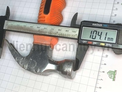 Búa nhổ đinh lùn cán thép bọc nhựa 0.25kg