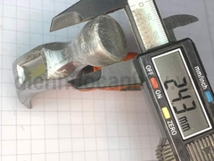 Búa nhổ đinh lùn cán thép bọc nhựa 0.25kg