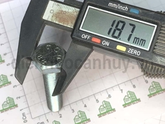 Bulong M12x60 sắt mạ