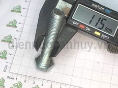 Bulong M12x70 sắt mạ