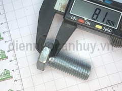 Bulong M16x40 sắt mạ