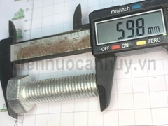 Bulong M16x50 sắt mạ