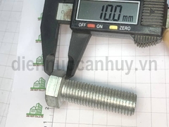 Bulong M16x50 sắt mạ