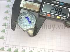 Bulong M20x100 sắt mạ