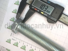 Bulong M20x100 sắt mạ
