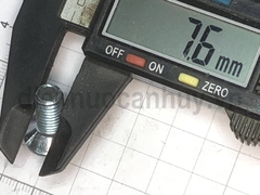 Bulong tô vít đầu bằng M8x20
