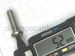 Bulong inox 304 lục giác chìm đầu dù M8x30