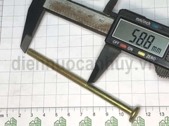 bulong lục giác chìm đầu dẹt M6x100