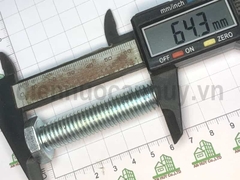 Bulong M14x60 sắt mạ