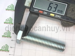 Bulong M14x60 sắt mạ