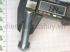 Bulong M14x80 sắt mạ