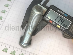 Bulong M18x100 sắt mạ