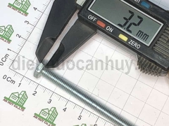 Bulong m6x120 sắt mạ
