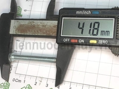 Bulong sắt mạ M5x40