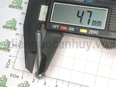 Bulong sắt mạ M5x40