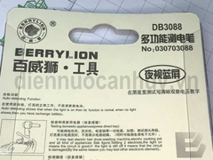 Bút Thử Điện Tử Đa Năng Berrylion DB3088 (Màn Hình LCD). Bút dò điện cảm ứng thông minh, đo điện áp AC DC và tìm điểm đứt dây ngầm chính xác