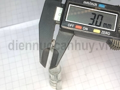 Bút thử điện thông mạch nhựa trong báo led
